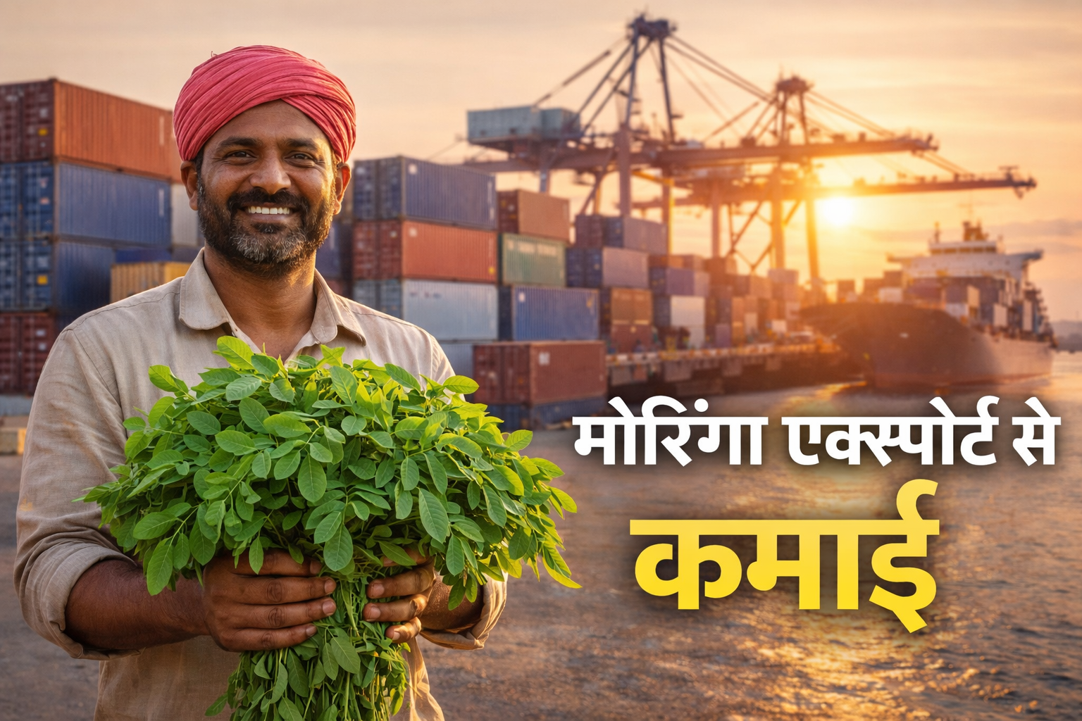 भारत का मोरिंगा एक्सपोर्ट बूम: 2026 में किसान कैसे बन रहे हैं करोड़पति?