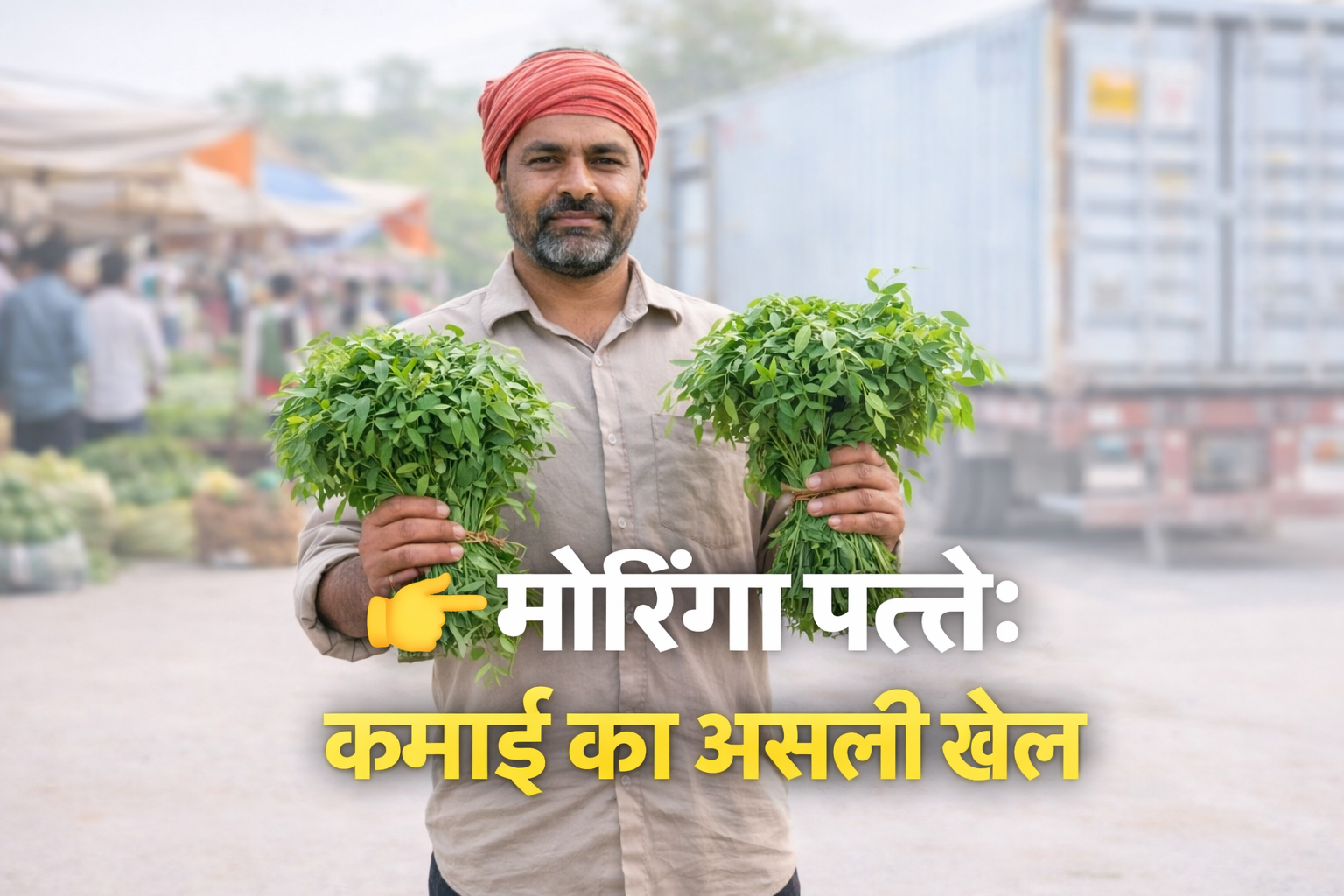 मोरिंगा पत्ते बेचकर सालाना 10–15 लाख कमाई? लोकल मंडी से एक्सपोर्ट तक पूरी गाइड